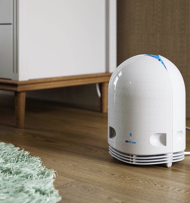 Airfree Allergien completamente silencioso